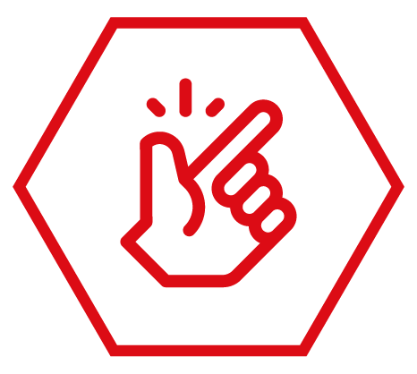 Icono de instalación fácil